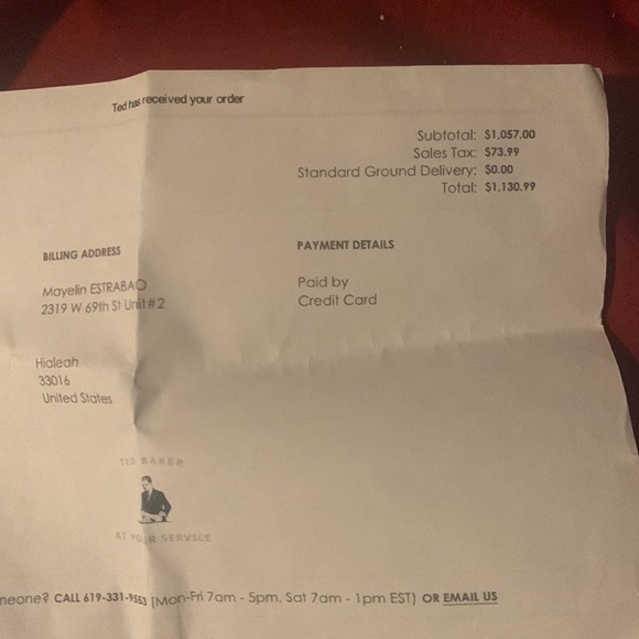 Ted baker London exotic emboss bag - Picture 6 of 10